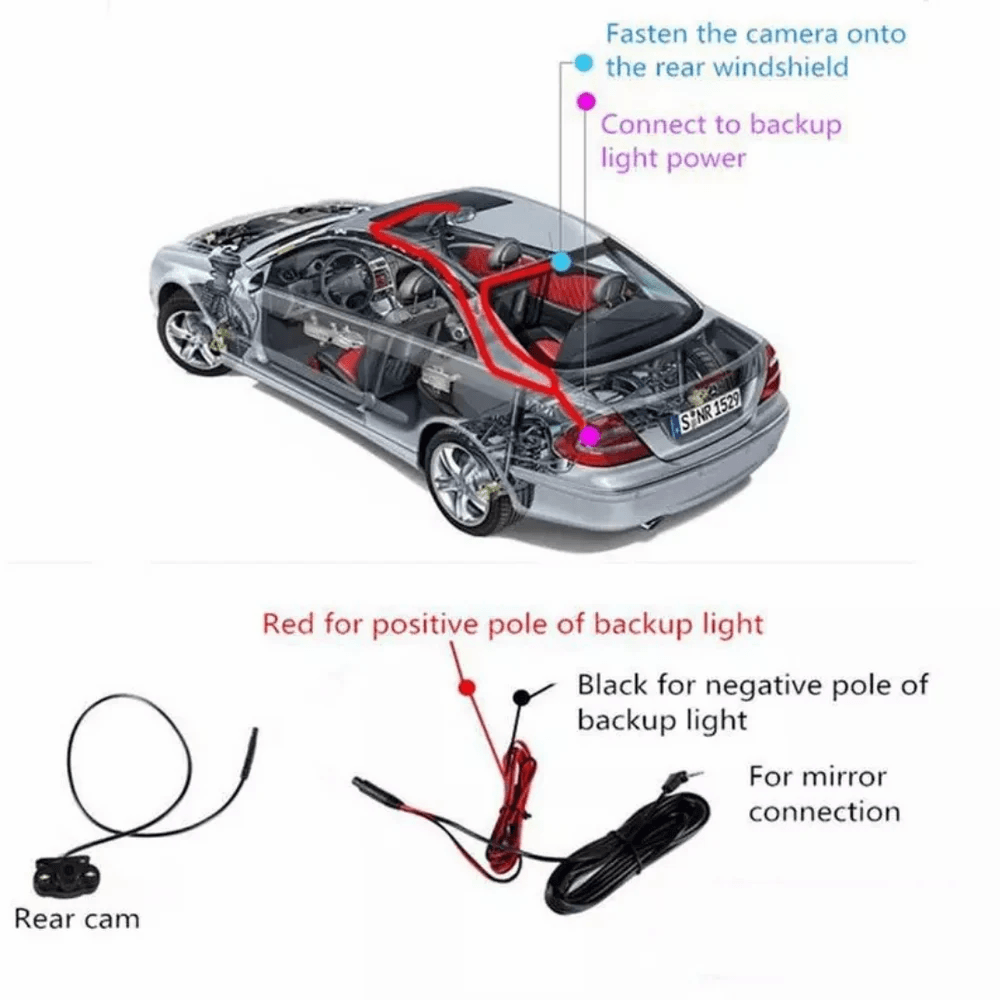 Ausha Full HD 1080p Dual Dash Cam view 10